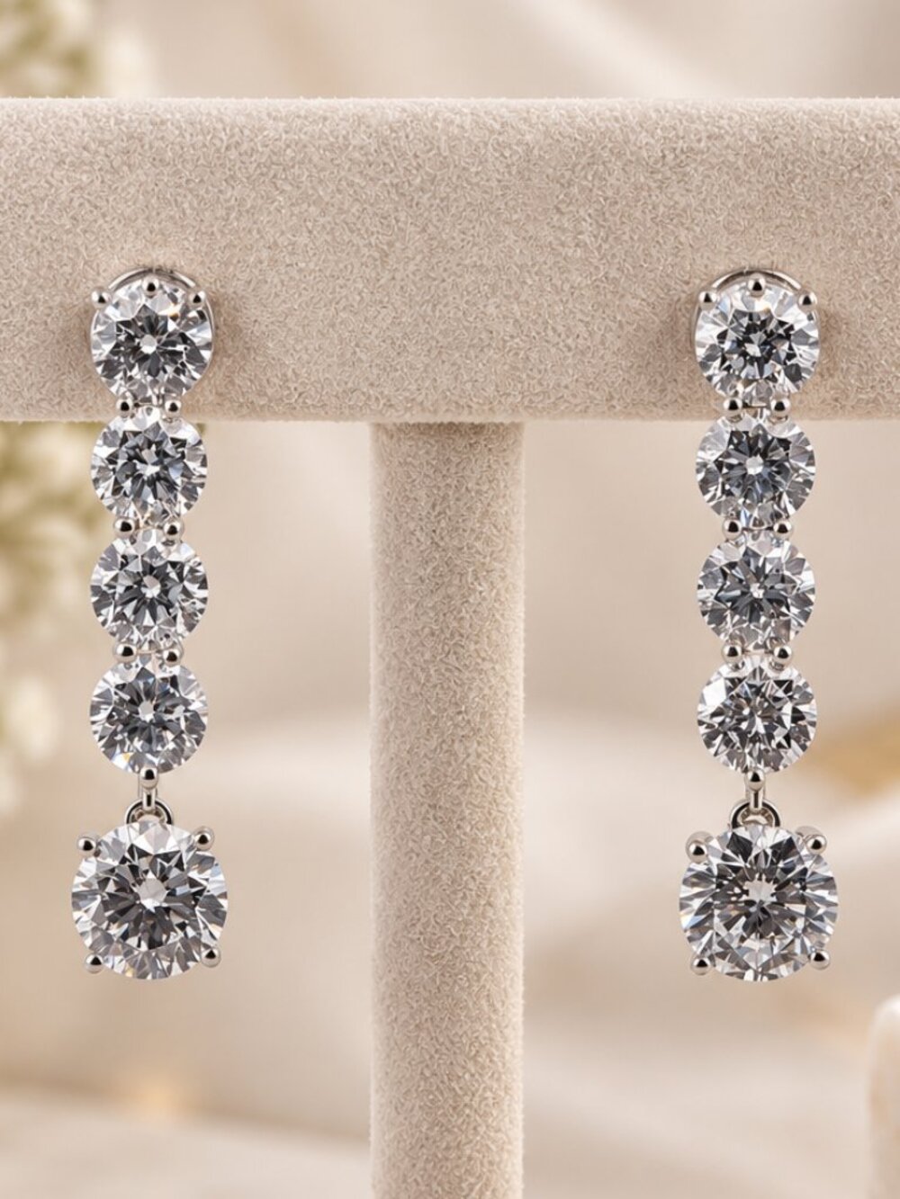 Celestial Lab-Grown Diamond Drop Earrings